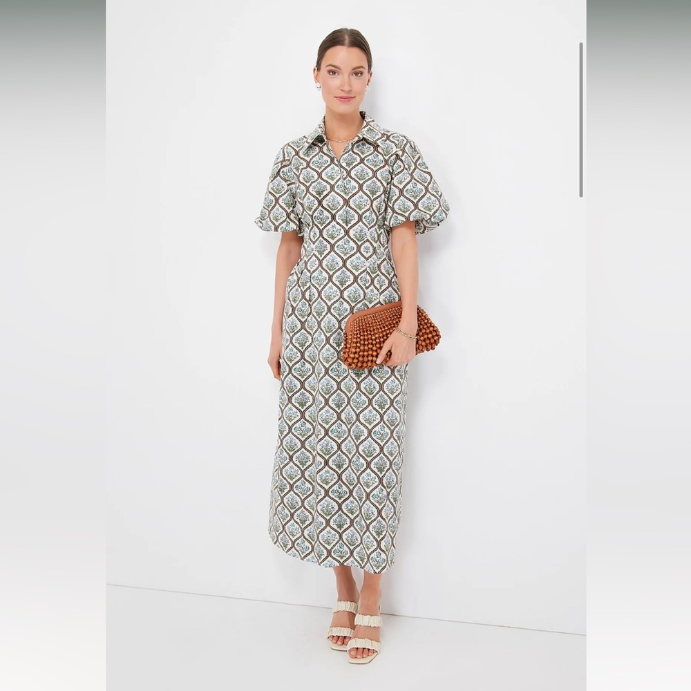 NWT Tuckernuck Delaney Dress Porcelain Bouquet